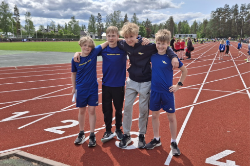 Menestystä piirinmestaruuskisoista ja pari uutta seuraennätystä